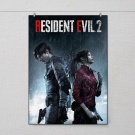 poster resident evil 2 play-watch-by