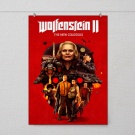 poster wolfenstein 2 play-watch-by